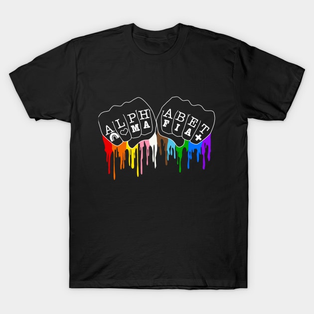 Alphabet Mafia 3 T-Shirt by Studio Lockhart